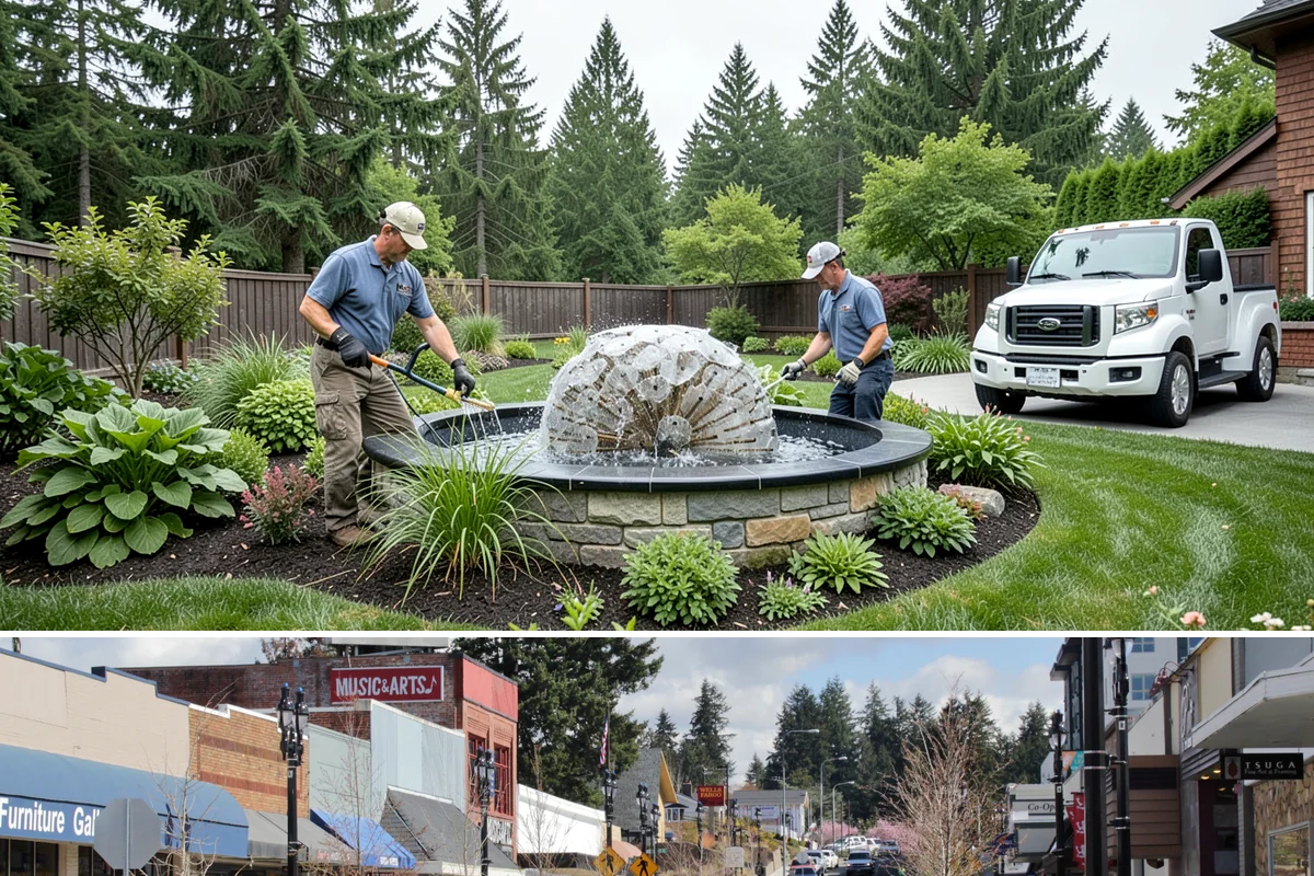 Photinia Trimming in Bothell, King County, WA - Trim in spring and early summer to drive red new growth