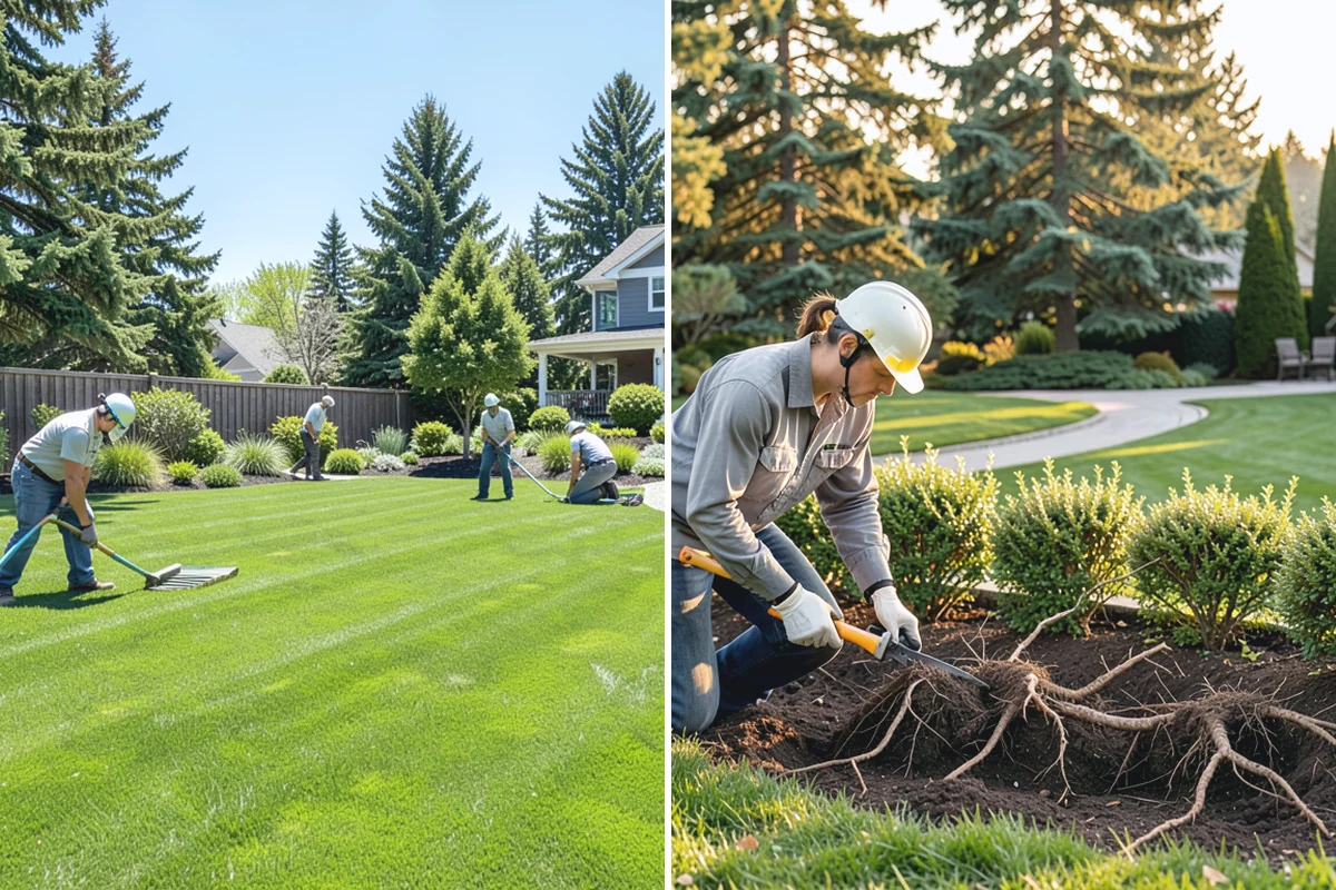 Photinia Trimming in Buckley, Pierce County, WA - Inspect for leaf spot, dieback, and overall vigor