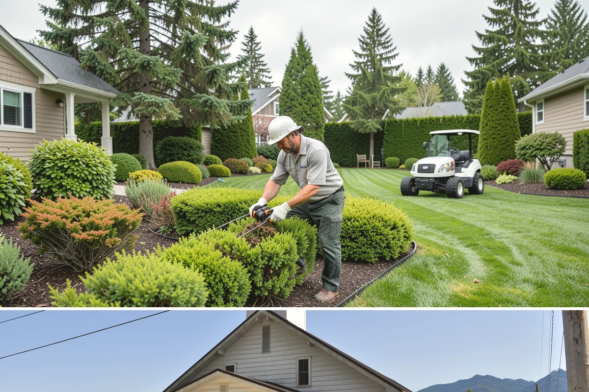 Photinia Trimming in Concrete, Skagit County, WA - Trim in spring and early summer to drive red new growth