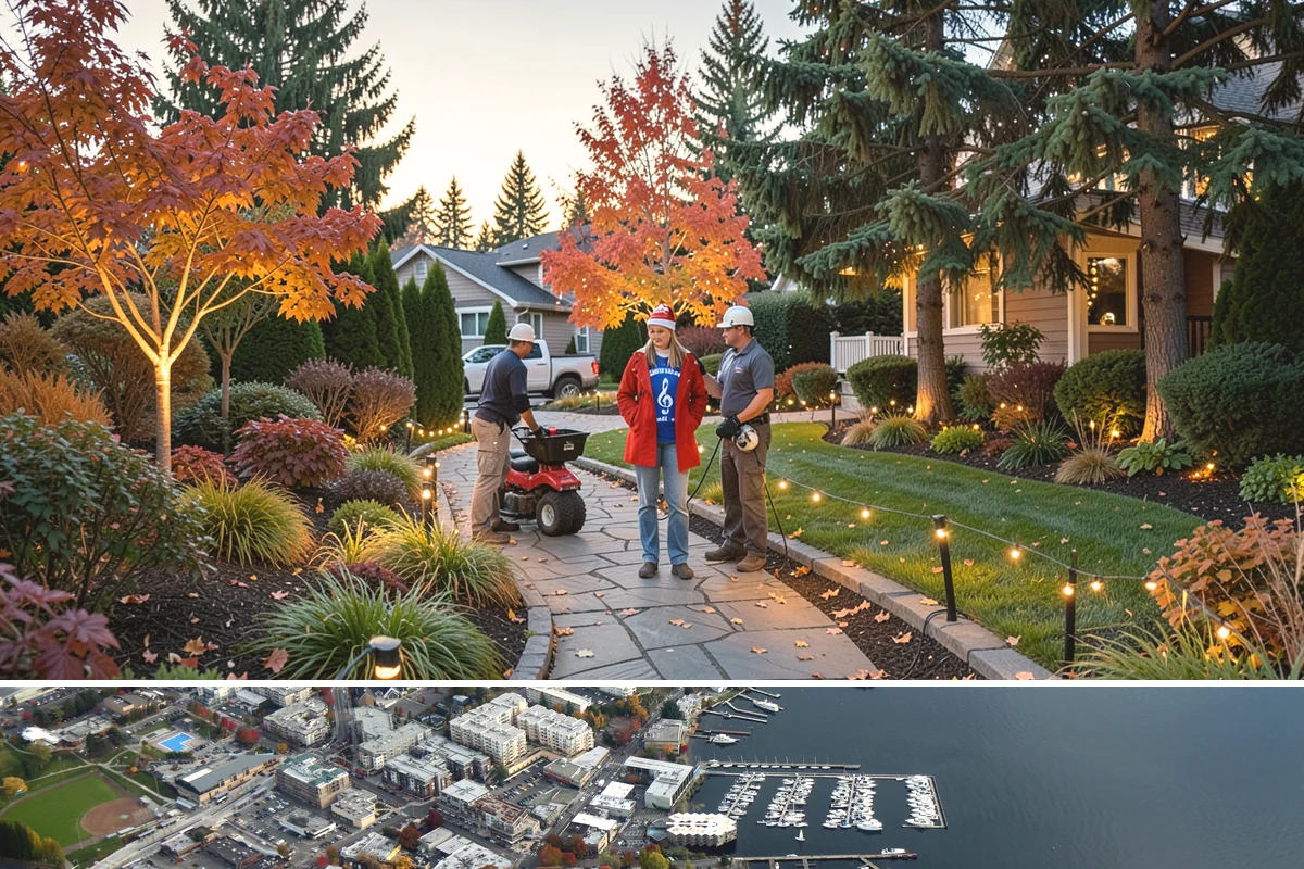 Photinia Trimming in Kirkland, King County, WA - Trim in spring and early summer to drive red new growth
