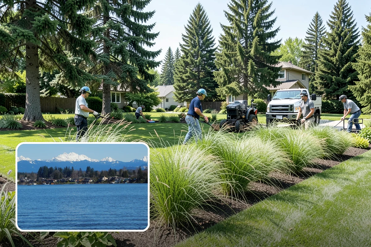 Photinia Trimming in Lake Stevens, Snohomish County, WA - Triggers the signature vivid red new-growth flush