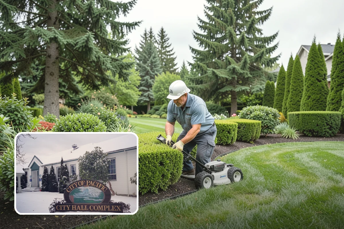 Photinia Trimming in Pacific, King County, WA - Triggers the signature vivid red new-growth flush