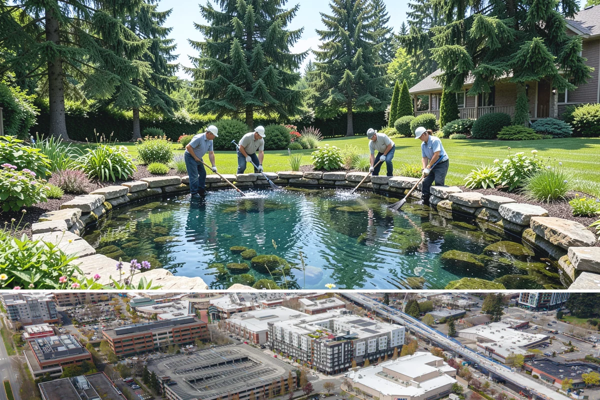 Photinia Trimming in Redmond, King County, WA - Trim in spring and early summer to drive red new growth