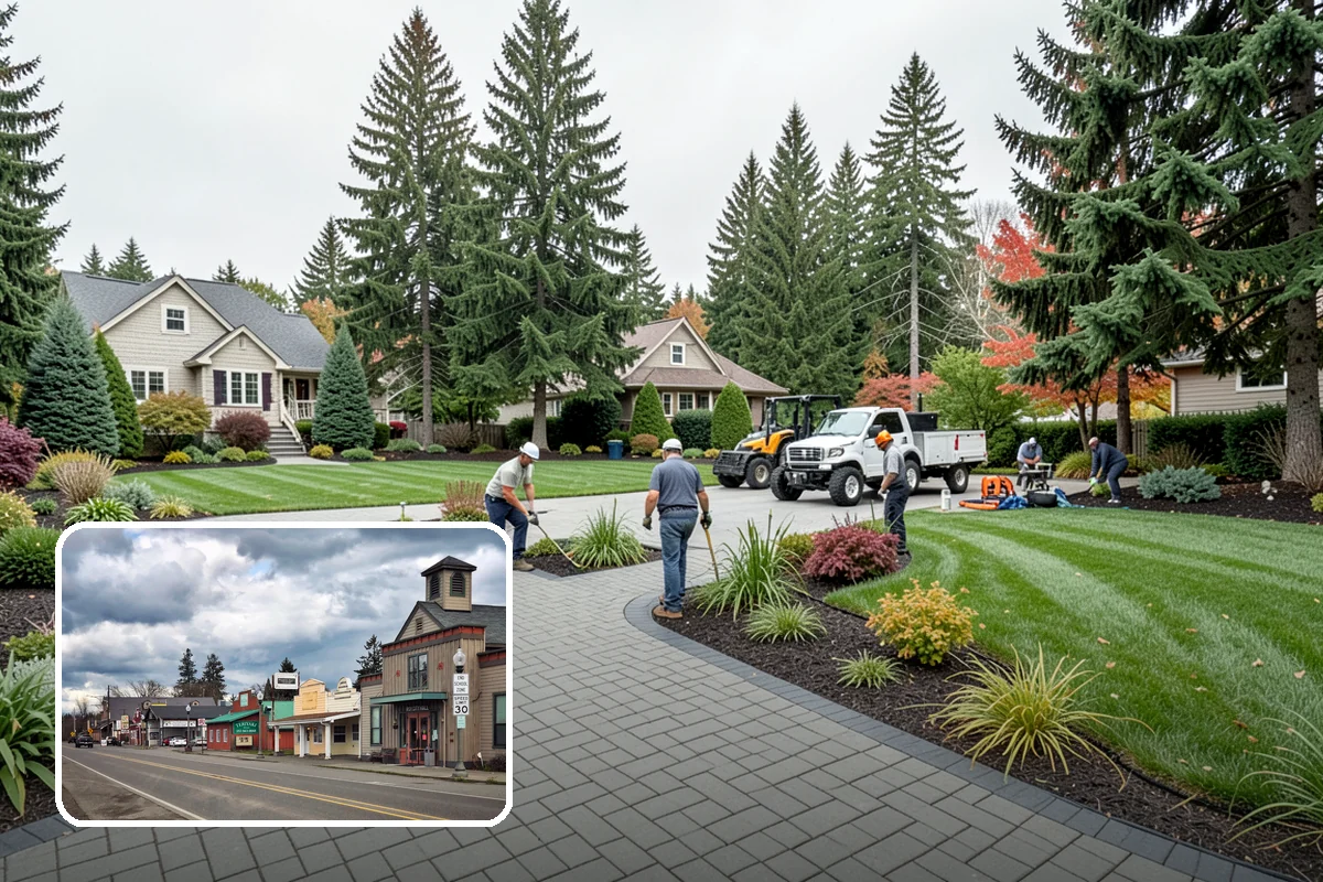 Photinia Trimming in Roy, Pierce County, WA - Triggers the signature vivid red new-growth flush