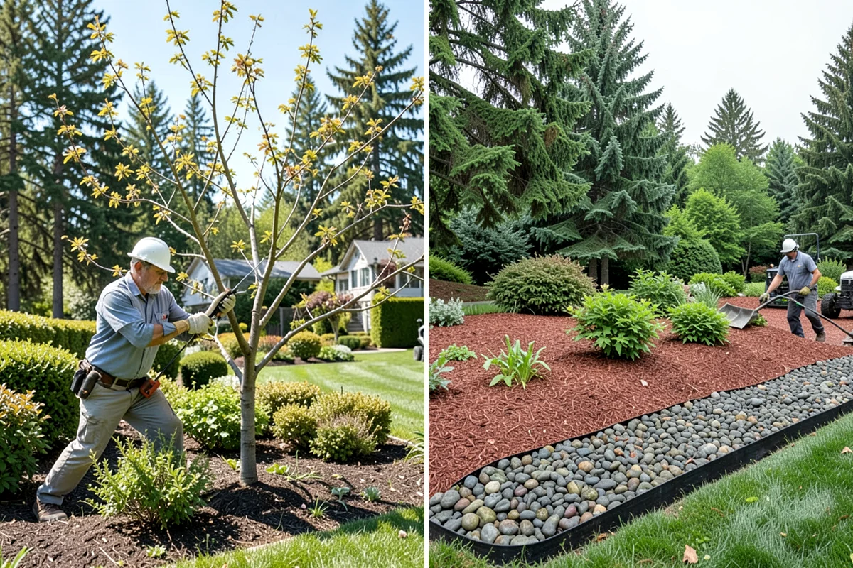 Photinia Trimming in Sedro-Woolley, Skagit County, WA - Inspect for leaf spot, dieback, and overall vigor