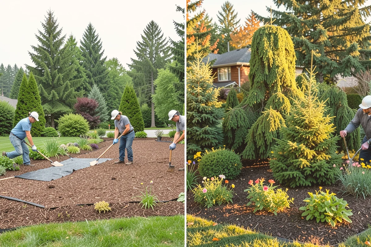 Photinia Trimming in Stanwood, Snohomish County, WA - Inspect for leaf spot, dieback, and overall vigor