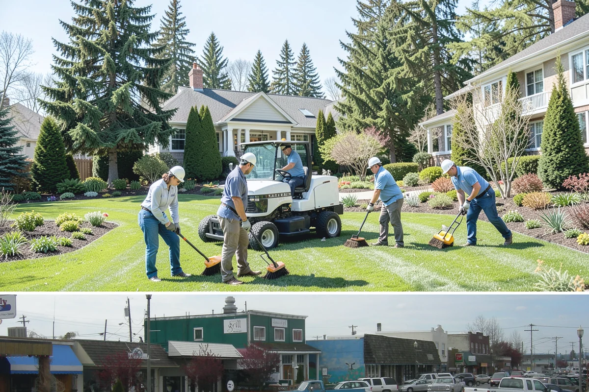 Photinia Trimming in Stanwood, Snohomish County, WA - Trim in spring and early summer to drive red new growth