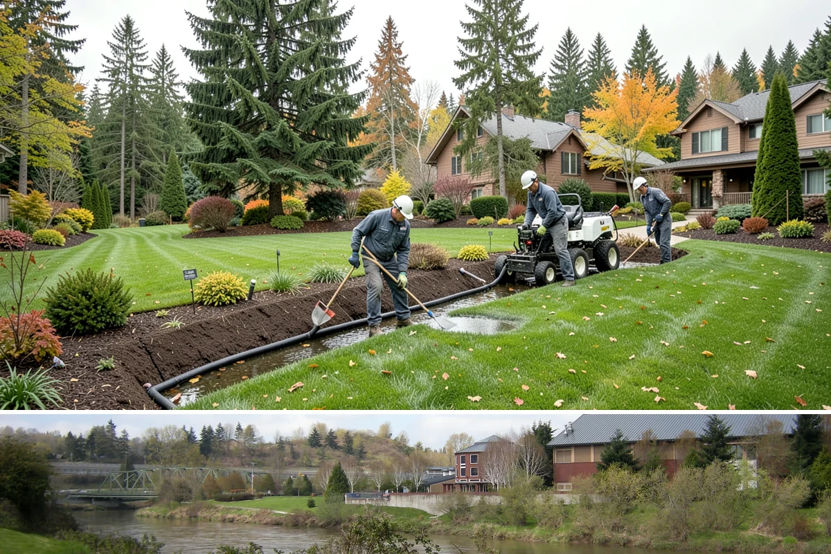 Photinia Trimming in Tukwila, King County, WA - Trim in spring and early summer to drive red new growth