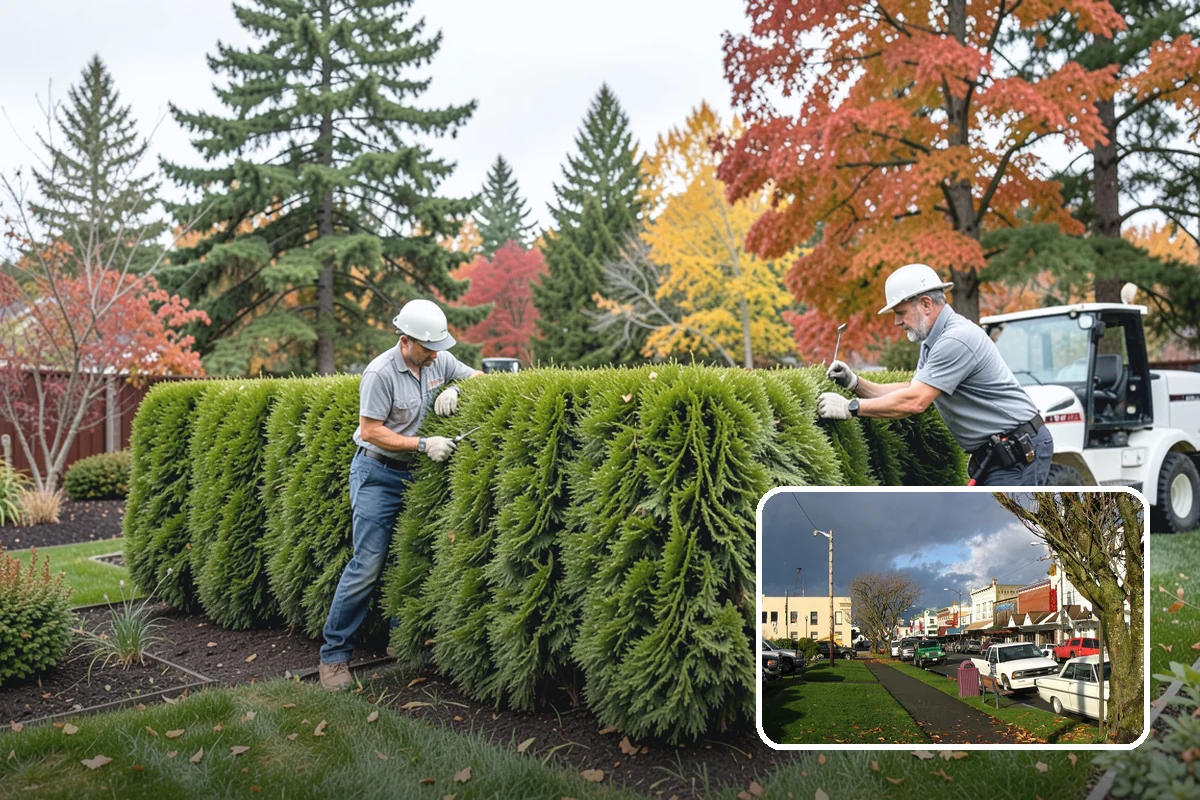 Pine Tree Pruning in Arlington, Snohomish County, WA - Conifer-appropriate techniques