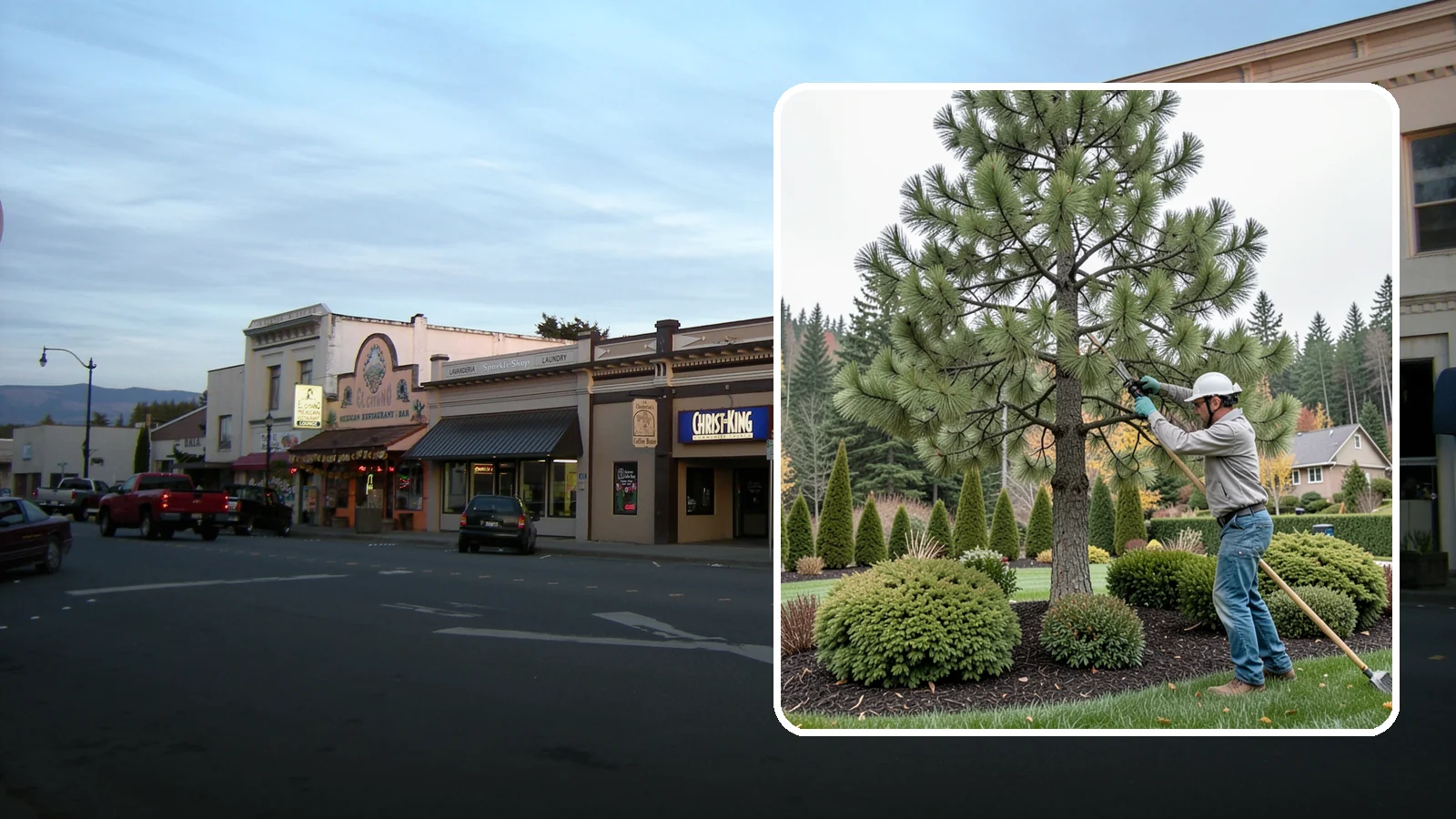 Pine Tree Pruning in Burlington, Skagit County, WA - Pine pruning for health, safety, and form, using techniques suited to conifers.