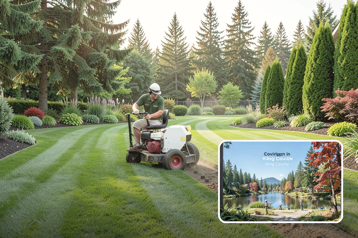 Pine Tree Pruning in Covington, King County, WA - Conifer-appropriate techniques