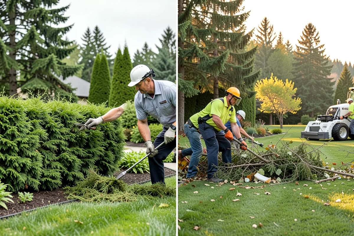 Pine Tree Pruning in DuPont, Pierce County, WA - Assess health, structure, and hazards