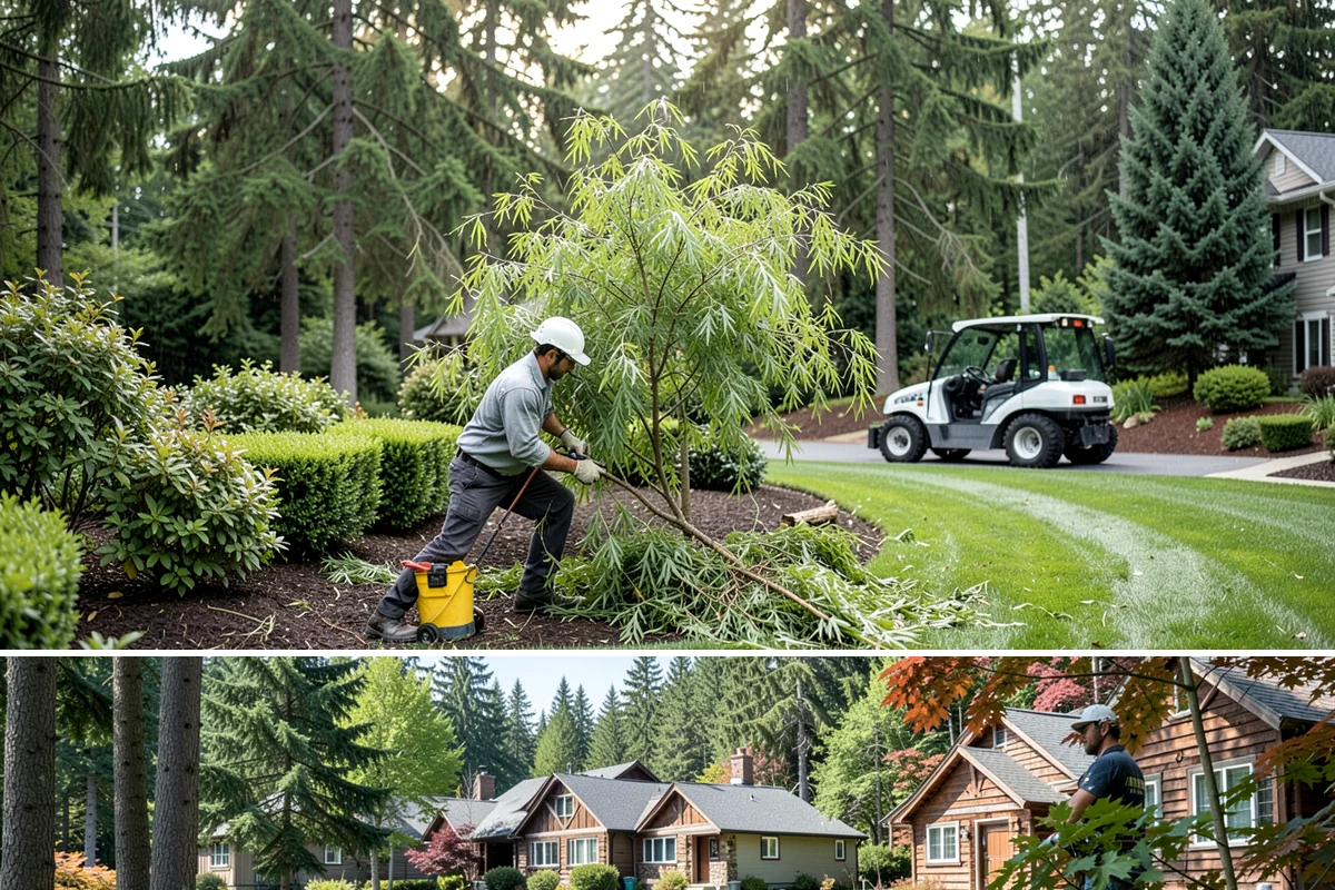 Pine Tree Pruning in Edgewood, Pierce County, WA - Deadwood any time