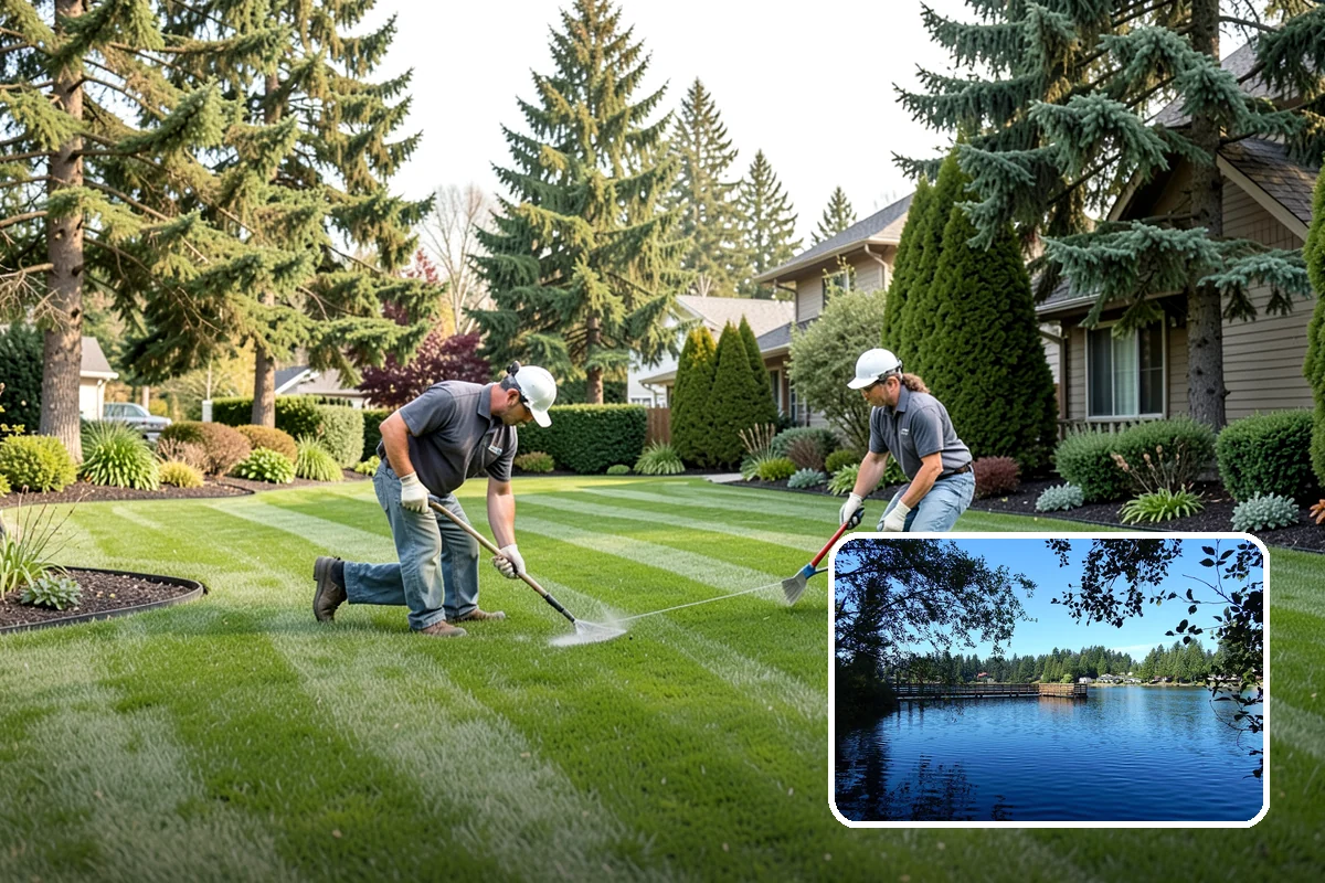 Pine Tree Pruning in Federal Way, King County, WA - Conifer-appropriate techniques