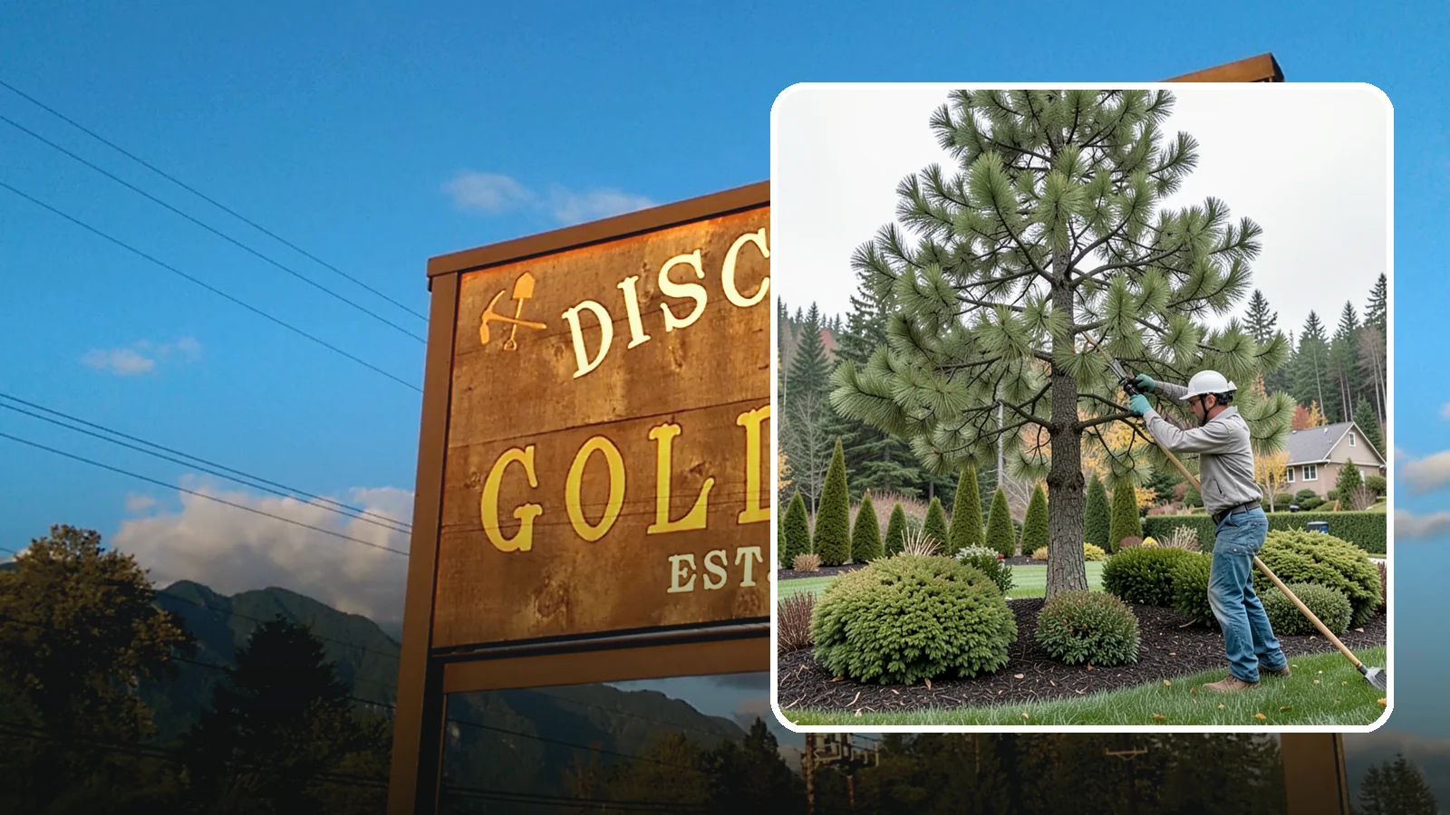 Pine Tree Pruning in Gold Bar, Snohomish County, WA - Pine pruning for health, safety, and form, using techniques suited to conifers.