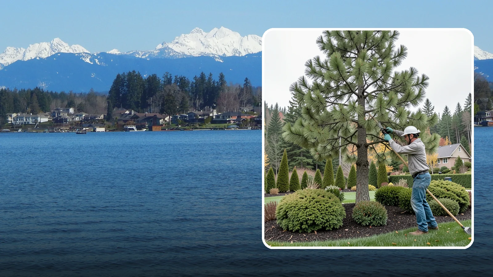 Pine Tree Pruning in Lake Stevens, Snohomish County, WA - Pine pruning for health, safety, and form, using techniques suited to conifers.