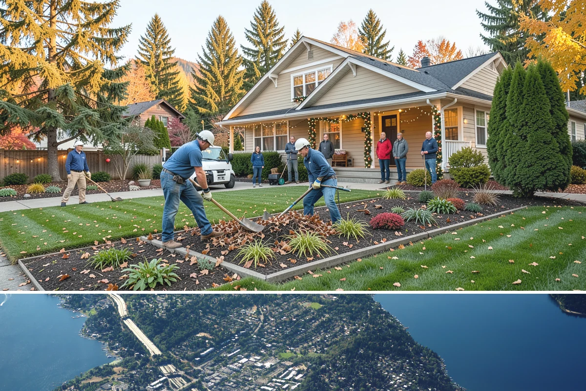 Pine Tree Pruning in Mercer Island, King County, WA - Deadwood any time