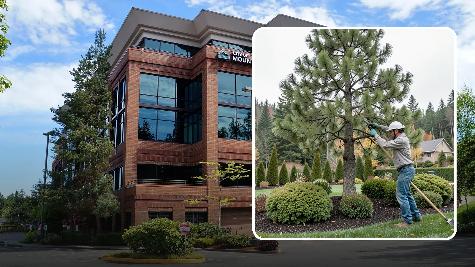 Pine Tree Pruning in Mountlake Terrace, Snohomish County, WA - Pine pruning for health, safety, and form, using techniques suited to conifers.