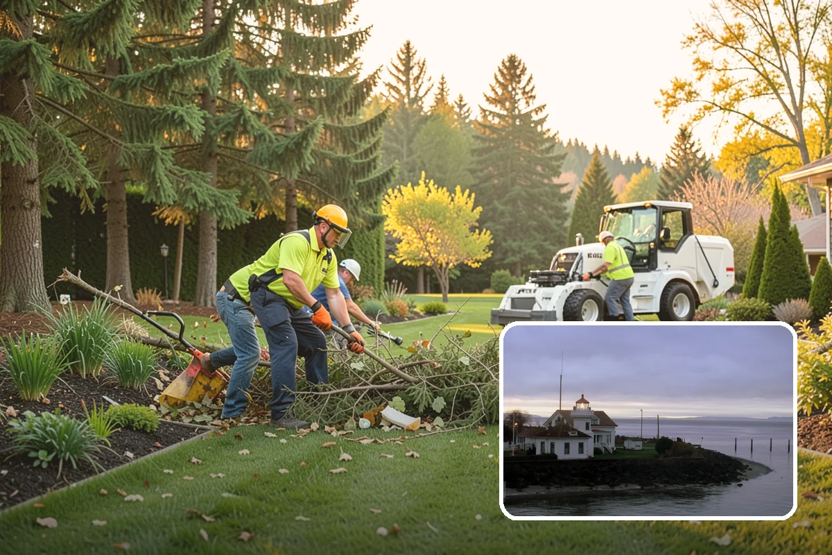 Pine Tree Pruning in Mukilteo, Snohomish County, WA - Conifer-appropriate techniques