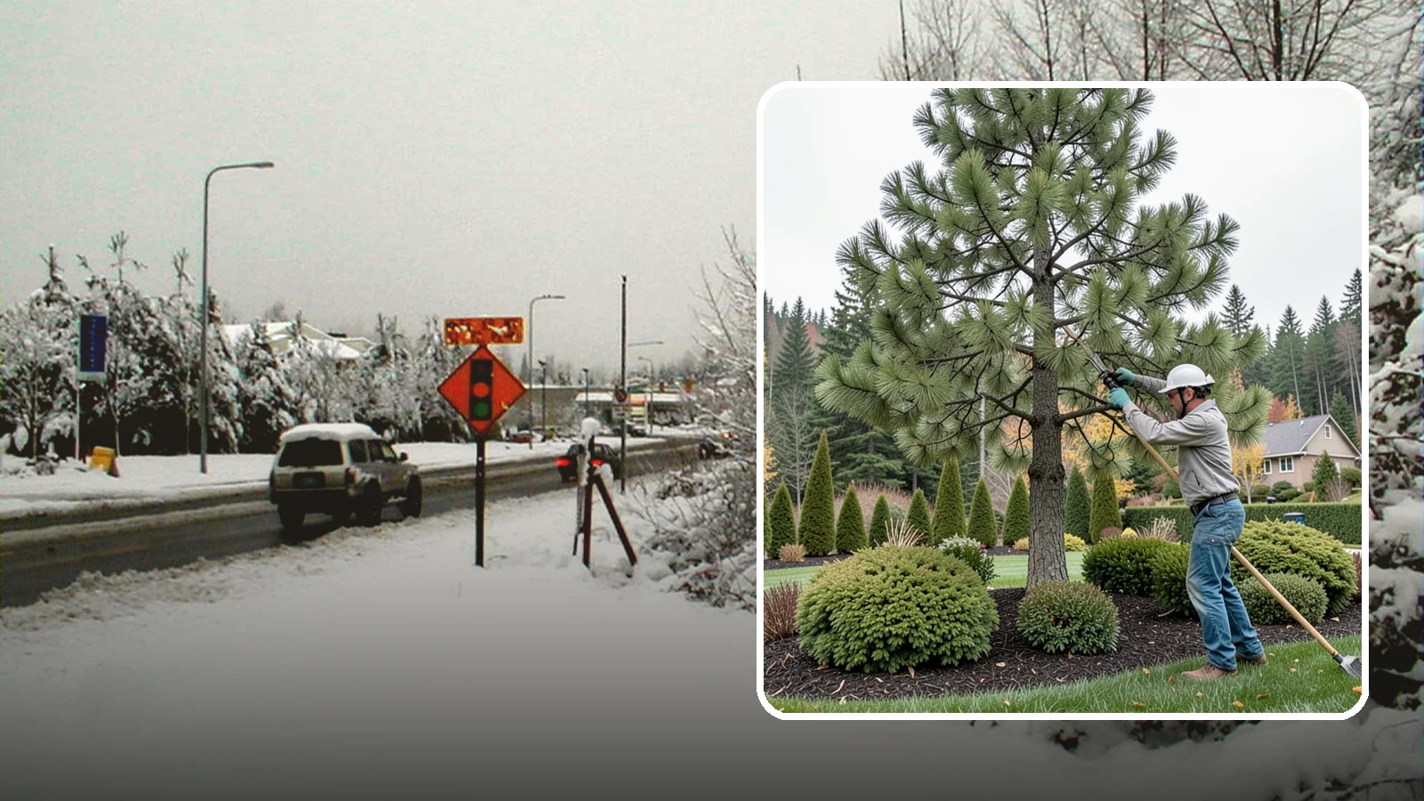 Pine Tree Pruning in Newcastle, King County, WA - Pine pruning for health, safety, and form, using techniques suited to conifers.