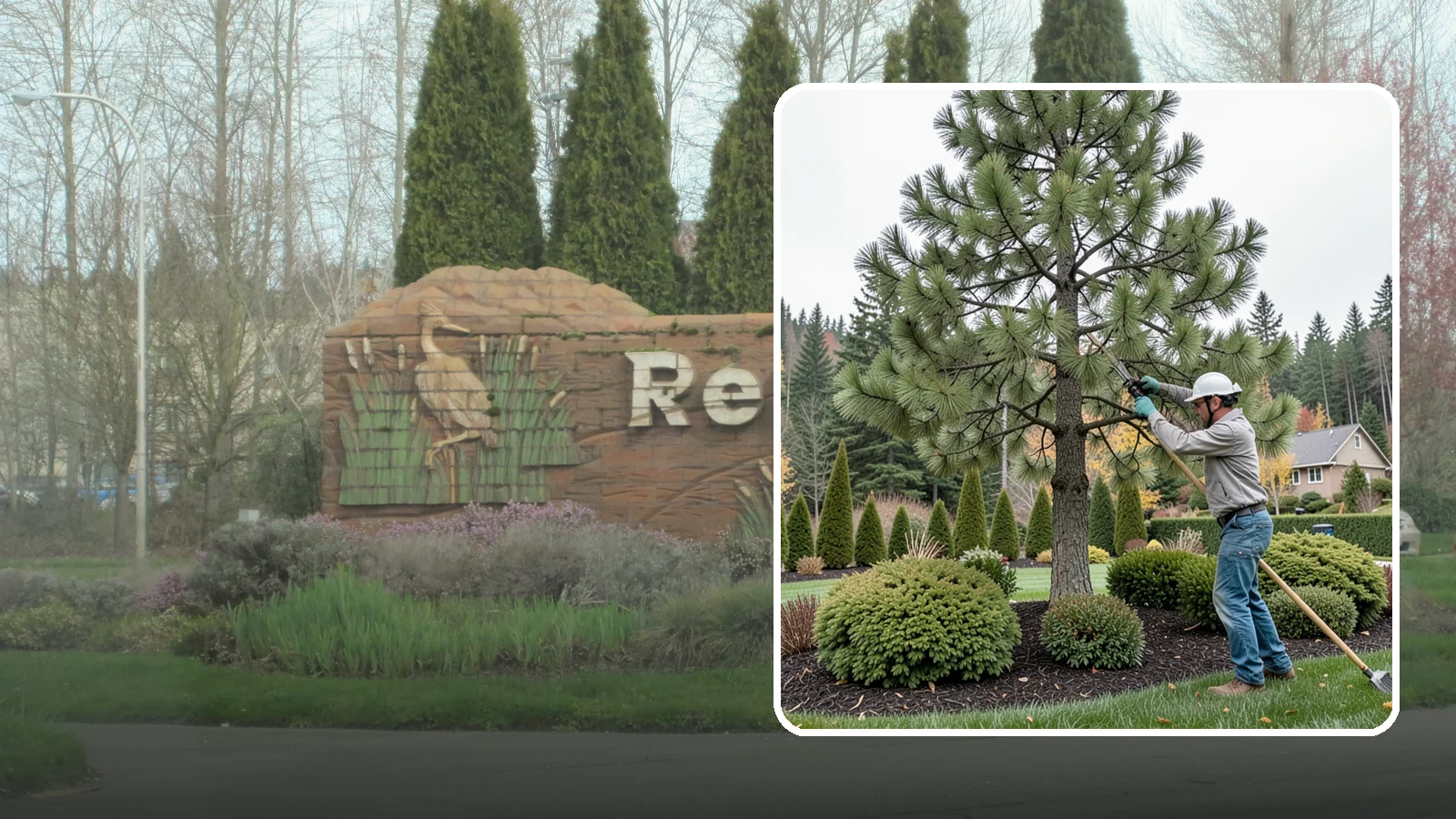 Pine Tree Pruning in Renton, King County, WA - Pine pruning for health, safety, and form, using techniques suited to conifers.
