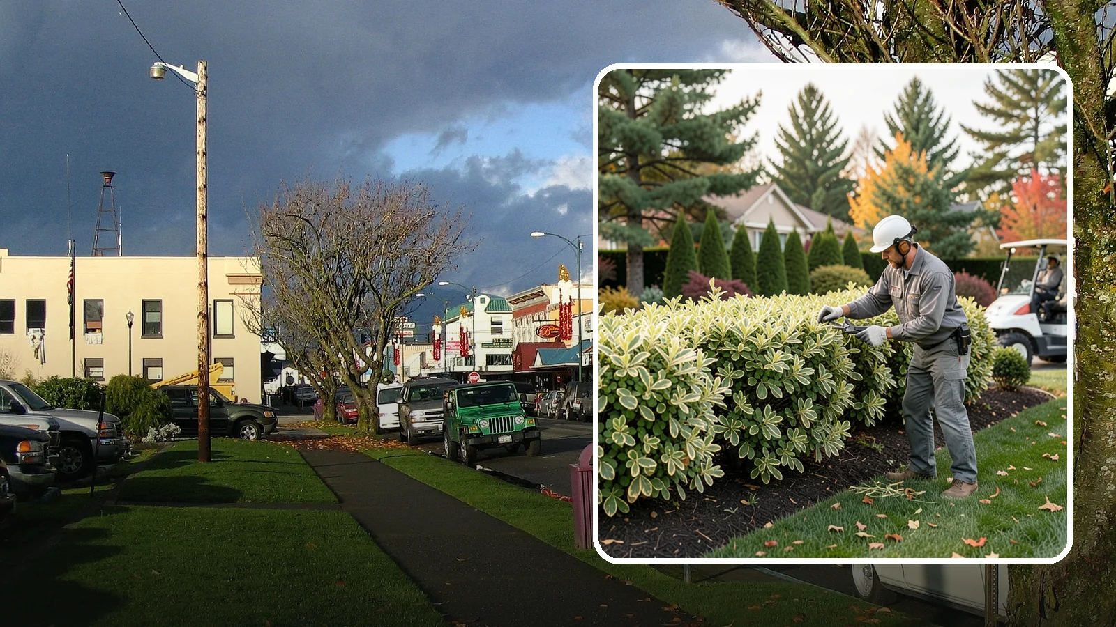 Pittosporum Trimming in Arlington, Snohomish County, WA - Detail-oriented pittosporum trimming that shapes this refined evergreen hedge while protecting its delicate variegated or wavy...