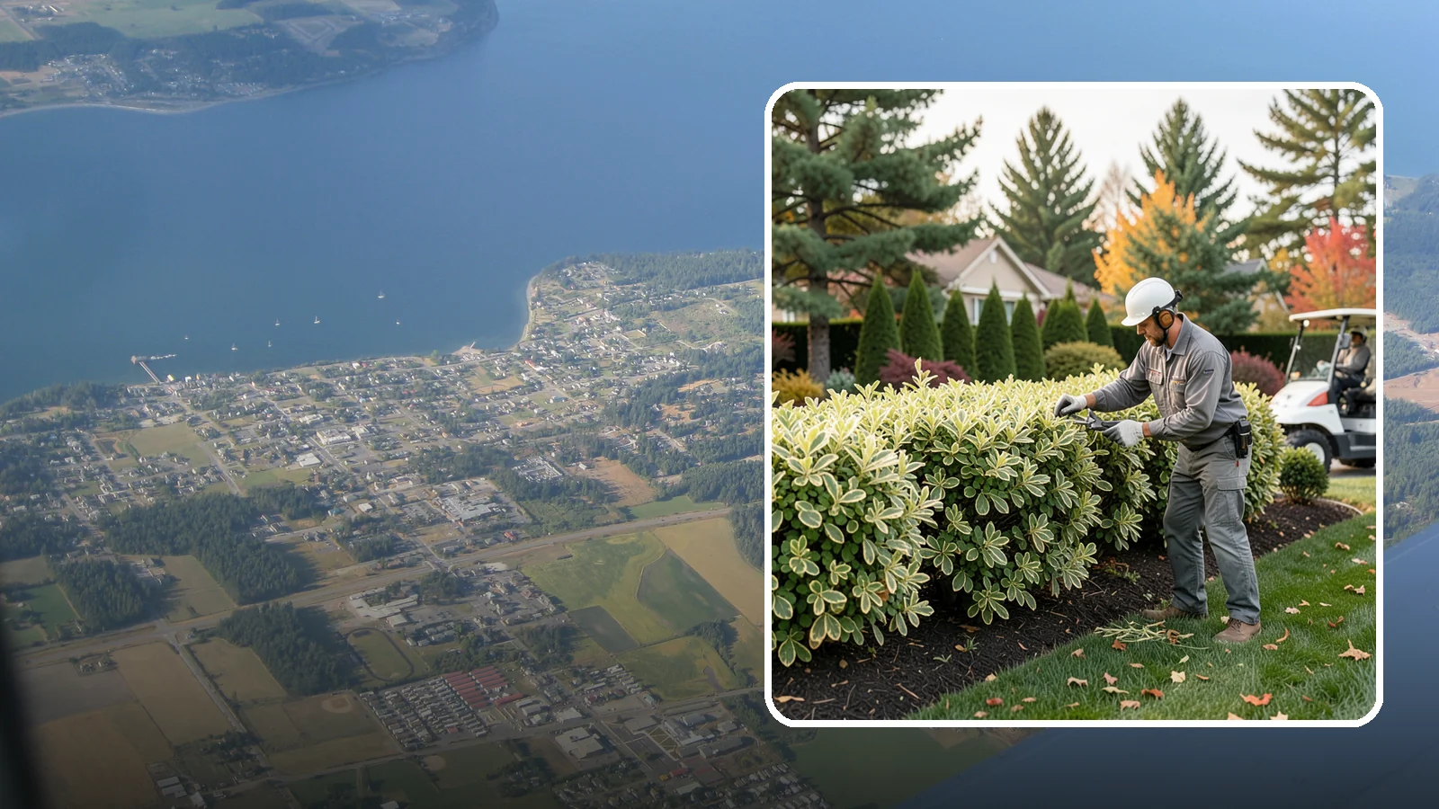 Pittosporum Trimming in Coupeville, Island County, WA - Detail-oriented pittosporum trimming that shapes this refined evergreen hedge while protecting its delicate variegated or wavy...