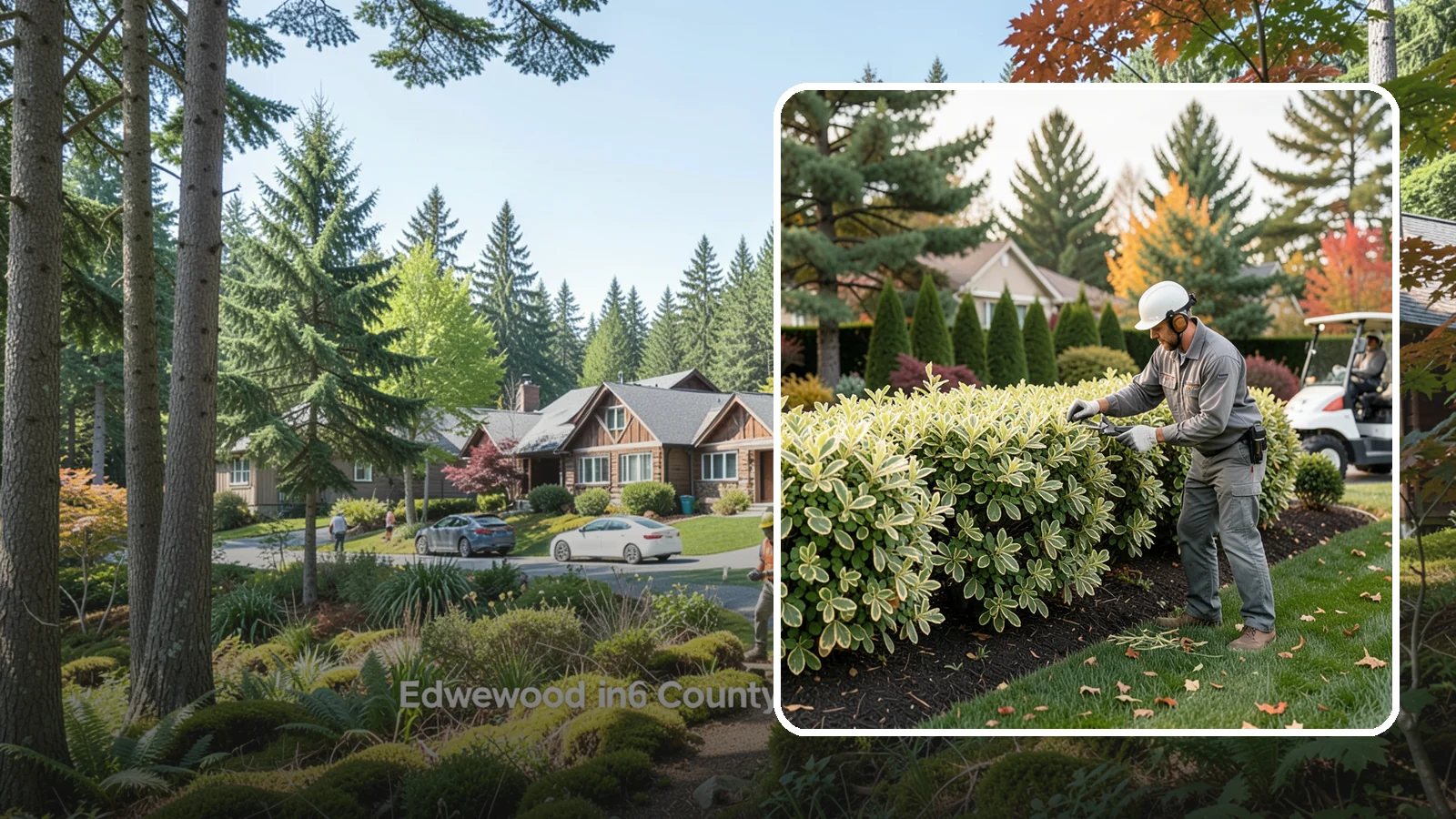 Pittosporum Trimming in Edgewood, Pierce County, WA - Detail-oriented pittosporum trimming that shapes this refined evergreen hedge while protecting its delicate variegated or wavy...