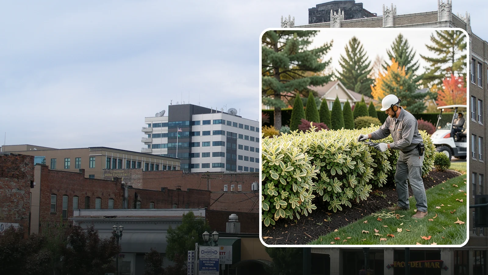 Pittosporum Trimming in Everett, Snohomish County, WA - Detail-oriented pittosporum trimming that shapes this refined evergreen hedge while protecting its delicate variegated or wavy...