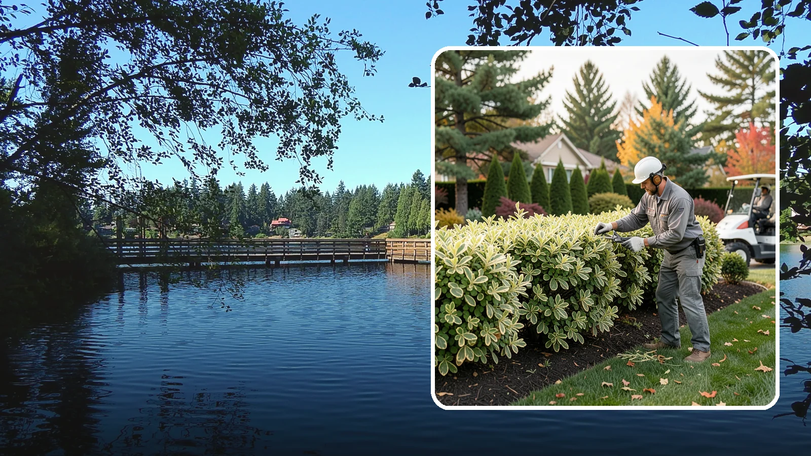 Pittosporum Trimming in Federal Way, King County, WA - Detail-oriented pittosporum trimming that shapes this refined evergreen hedge while protecting its delicate variegated or wavy...