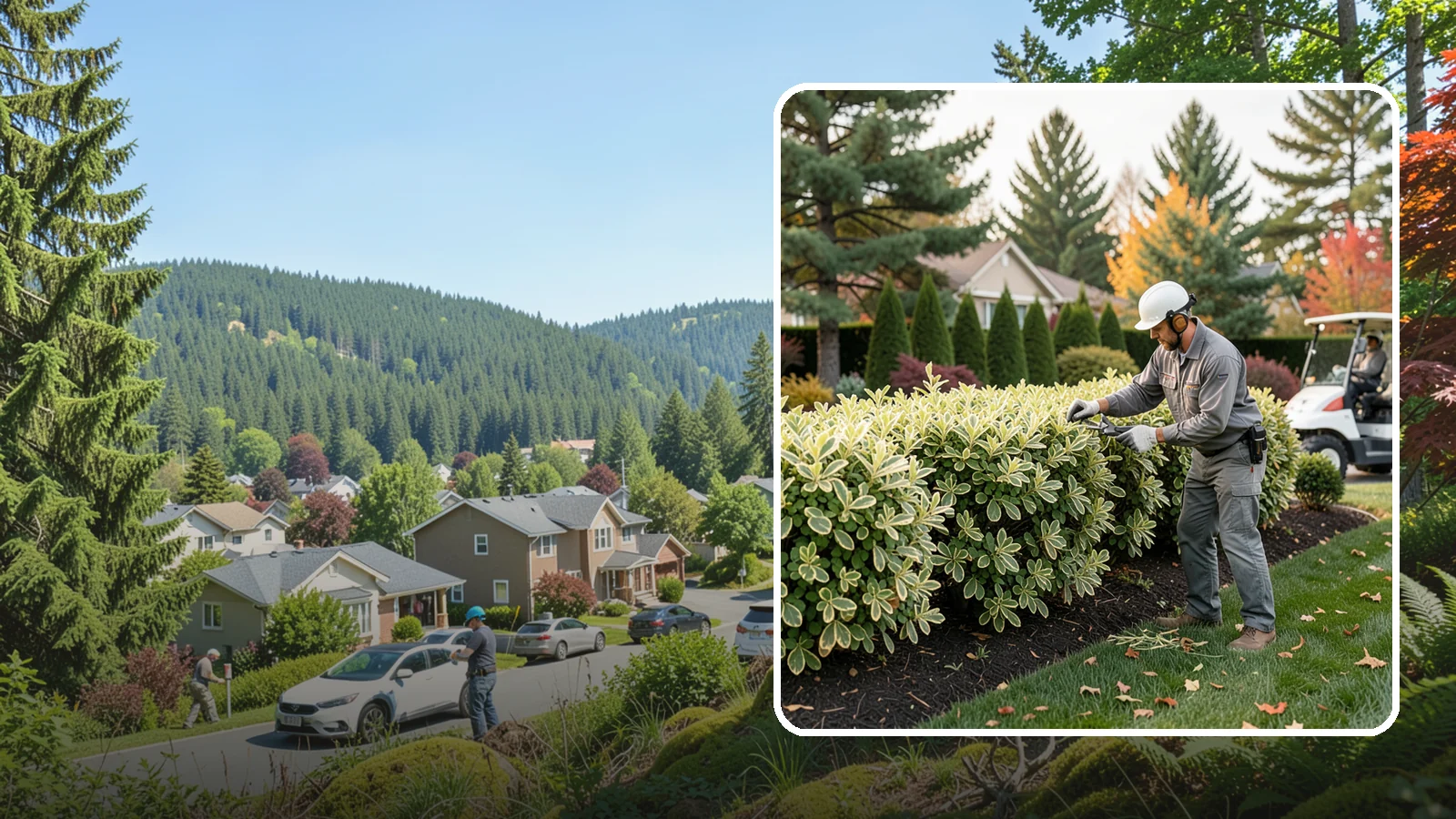 Pittosporum Trimming in Index, Snohomish County, WA - Detail-oriented pittosporum trimming that shapes this refined evergreen hedge while protecting its delicate variegated or wavy...