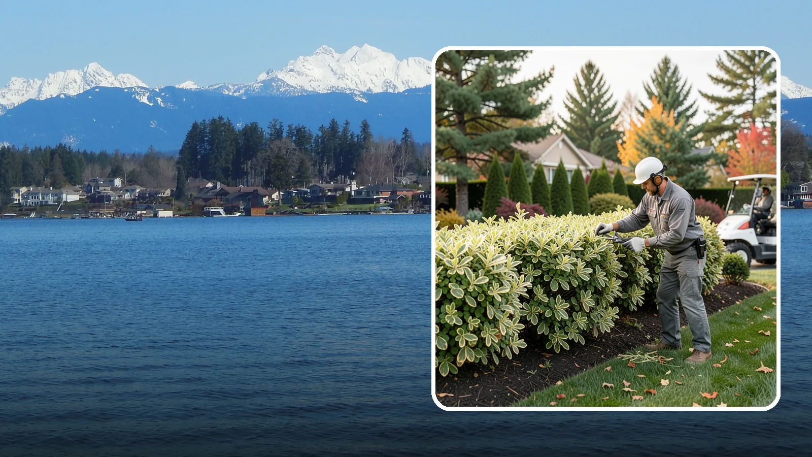 Pittosporum Trimming in Lake Stevens, Snohomish County, WA - Detail-oriented pittosporum trimming that shapes this refined evergreen hedge while protecting its delicate variegated or wavy...