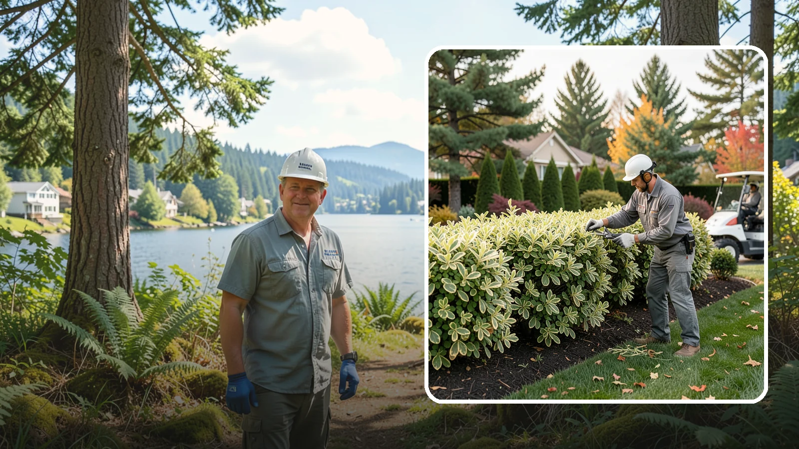 Pittosporum Trimming in Milton, King County, WA - Detail-oriented pittosporum trimming that shapes this refined evergreen hedge while protecting its delicate variegated or wavy...