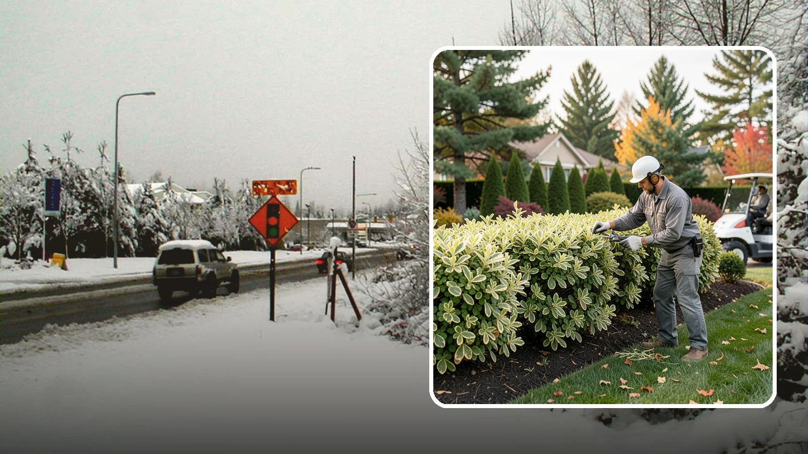 Pittosporum Trimming in Newcastle, King County, WA - Detail-oriented pittosporum trimming that shapes this refined evergreen hedge while protecting its delicate variegated or wavy...