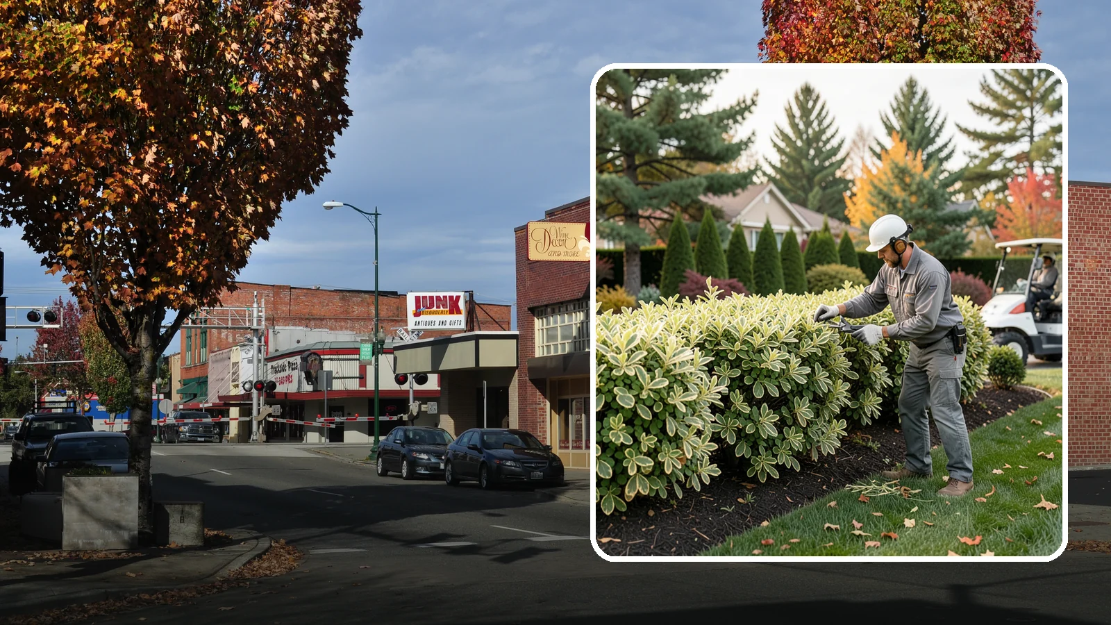 Pittosporum Trimming in Puyallup, Pierce County, WA - Detail-oriented pittosporum trimming that shapes this refined evergreen hedge while protecting its delicate variegated or wavy...