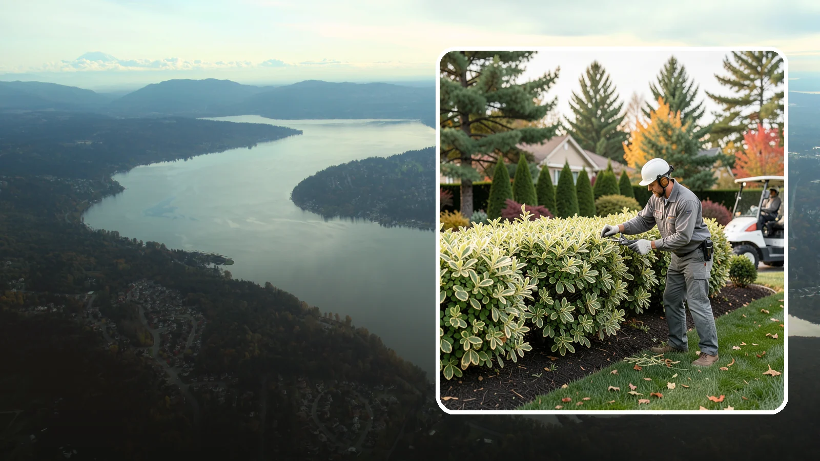 Pittosporum Trimming in Sammamish, King County, WA - Detail-oriented pittosporum trimming that shapes this refined evergreen hedge while protecting its delicate variegated or wavy...