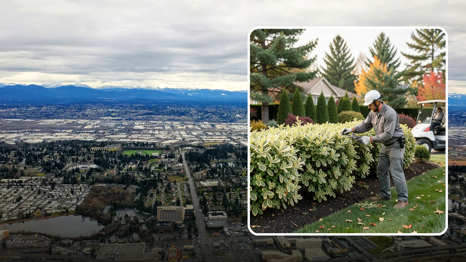 Pittosporum Trimming in SeaTac, King County, WA - Detail-oriented pittosporum trimming that shapes this refined evergreen hedge while protecting its delicate variegated or wavy...