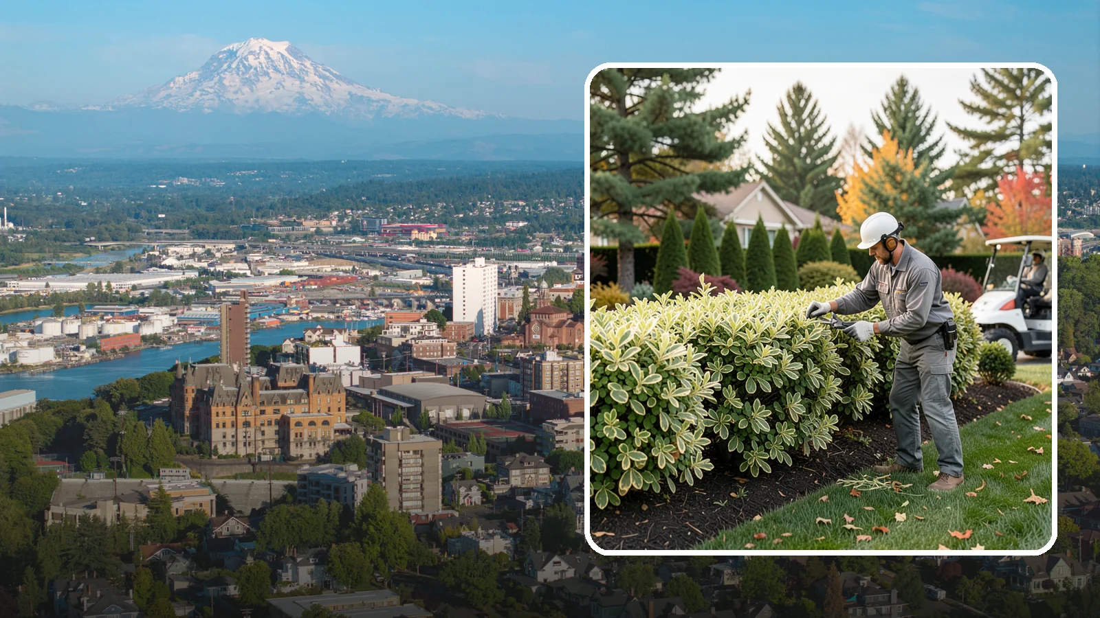 Pittosporum Trimming in Tacoma, Pierce County, WA - Detail-oriented pittosporum trimming that shapes this refined evergreen hedge while protecting its delicate variegated or wavy...