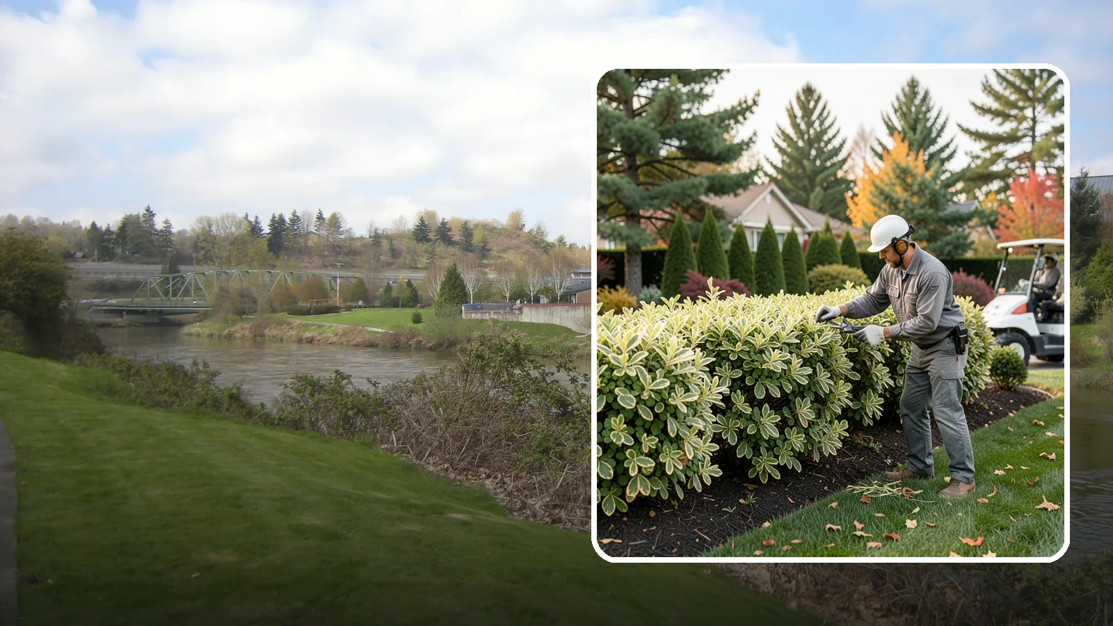 Pittosporum Trimming in Tukwila, King County, WA - Detail-oriented pittosporum trimming that shapes this refined evergreen hedge while protecting its delicate variegated or wavy...
