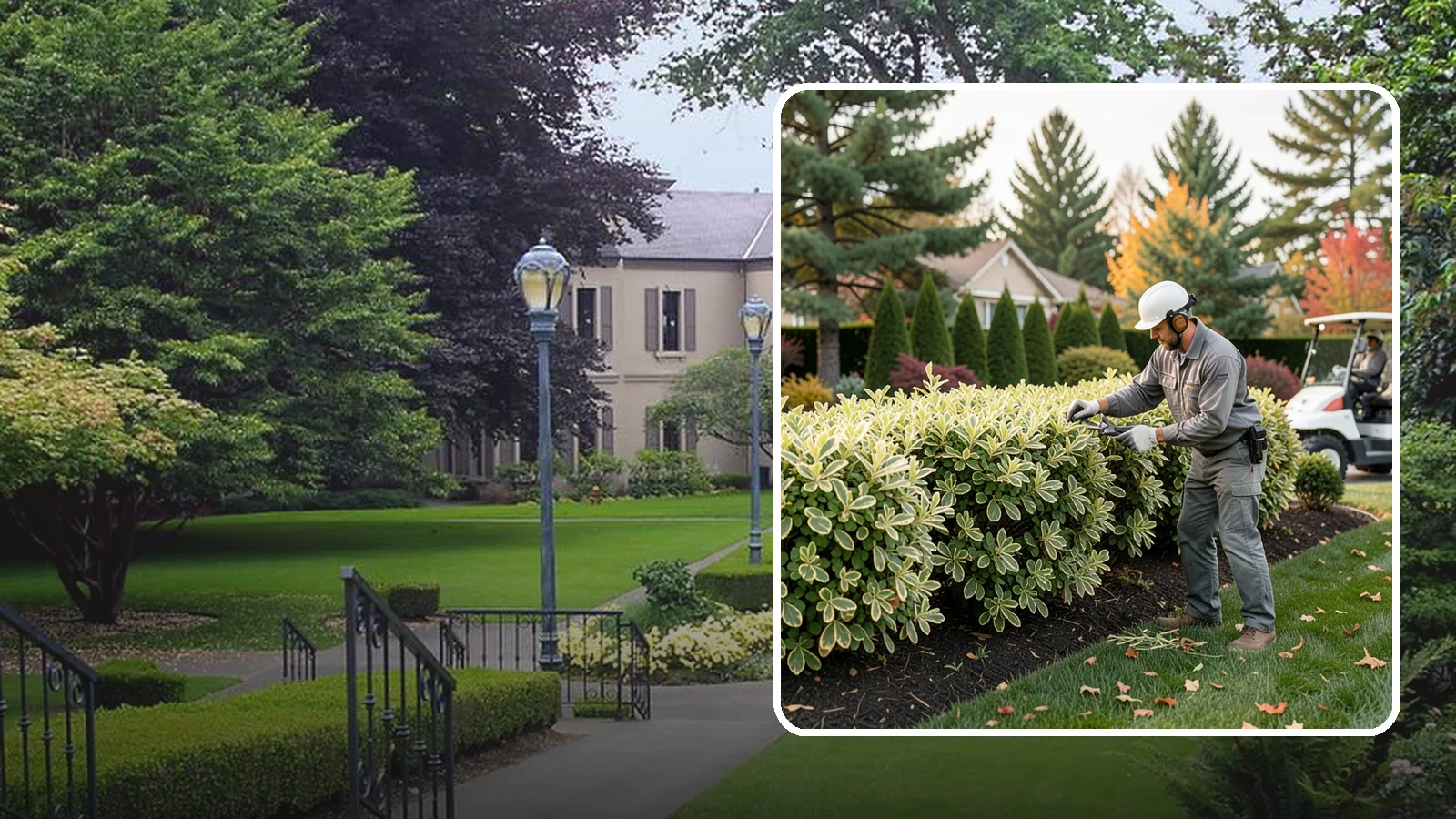 Pittosporum Trimming in Woodinville, King County, WA - Detail-oriented pittosporum trimming that shapes this refined evergreen hedge while protecting its delicate variegated or wavy...