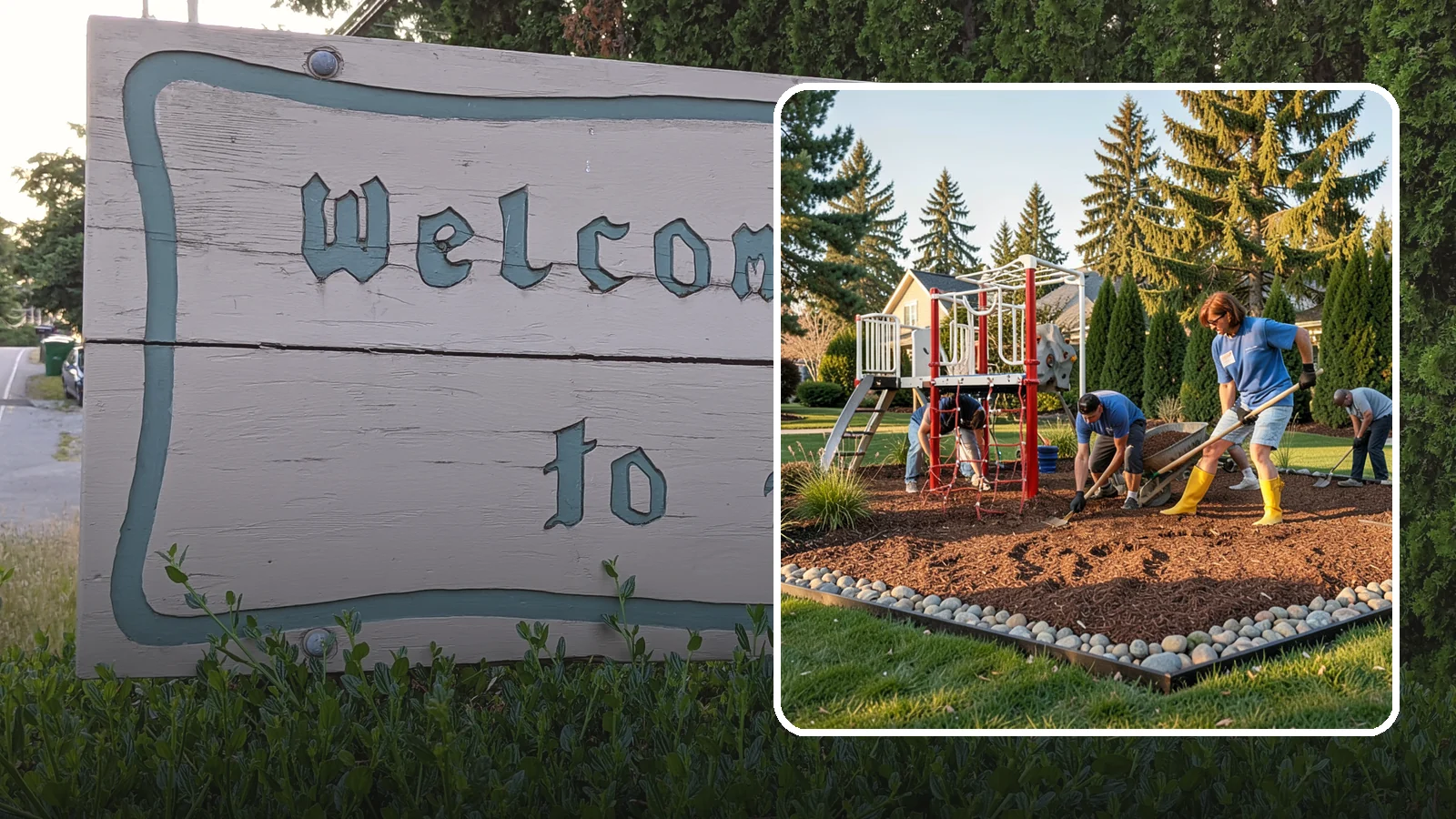 Playground Mulch Installation in Brier, Snohomish County, WA - We install certified engineered wood fiber playground mulch that cushions falls and meets safety standards for play areas.
