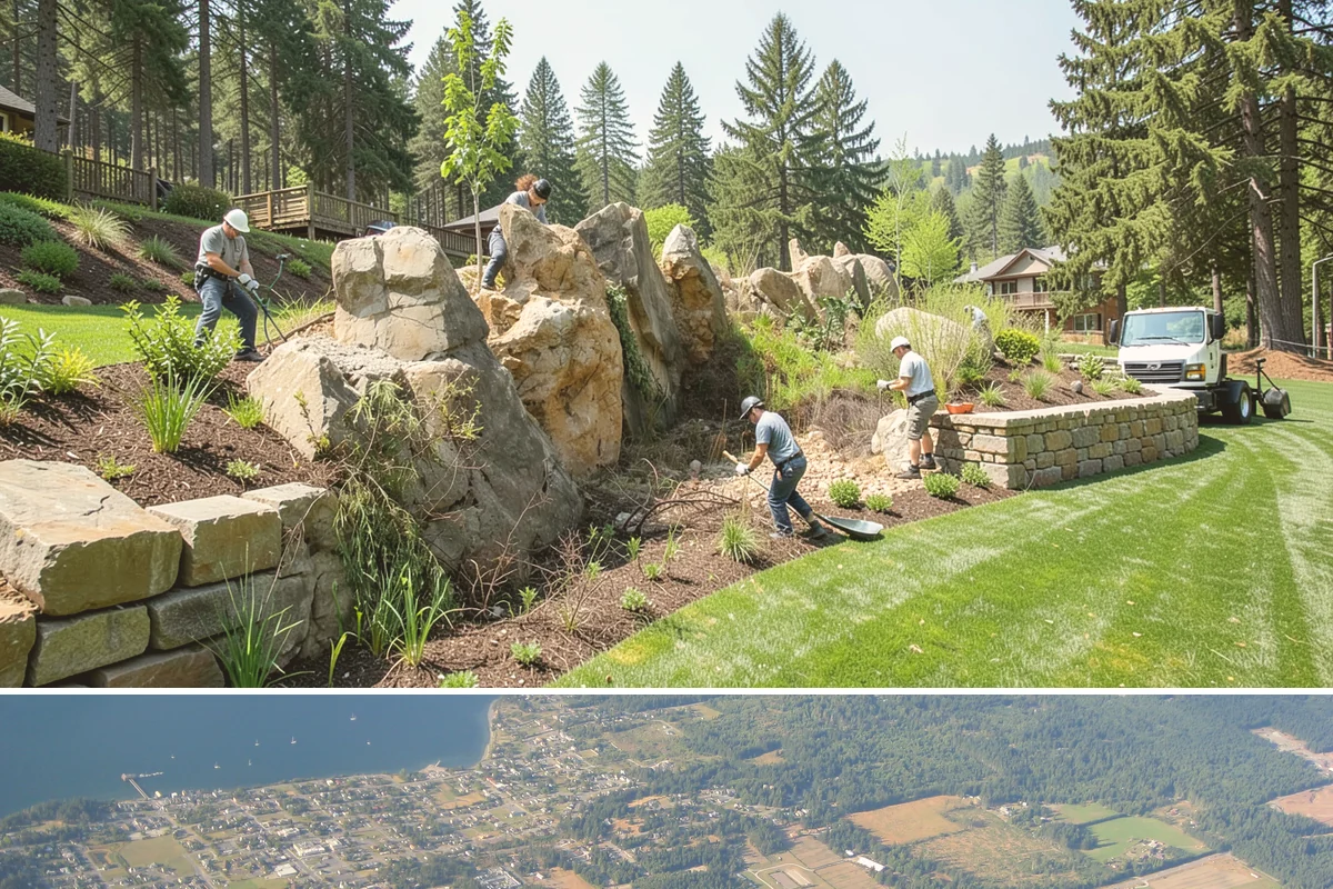 Playground Mulch Installation in Coupeville, Island County, WA - Install or top up playground mulch in late spring so it settles before the busy summer play season, then check depth again each...