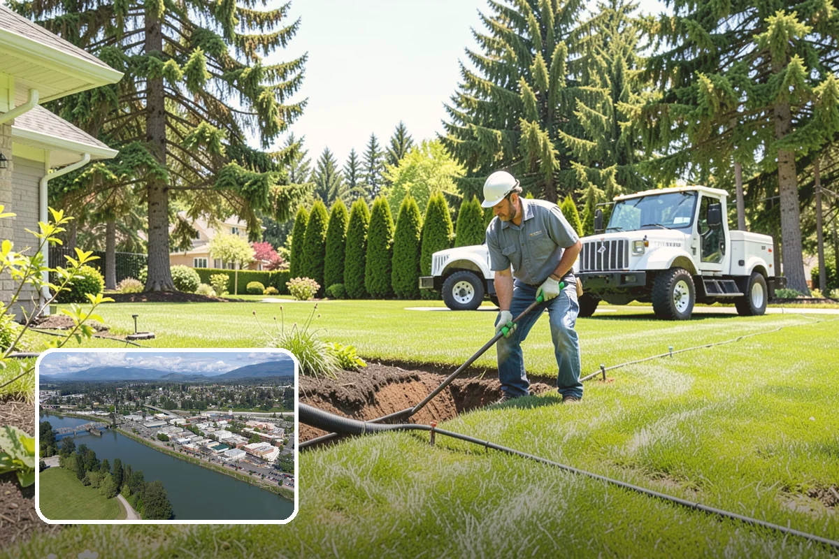 Playground Mulch Installation in Mount Vernon, Skagit County, WA - Cushions falls under play equipment to reduce injury risk