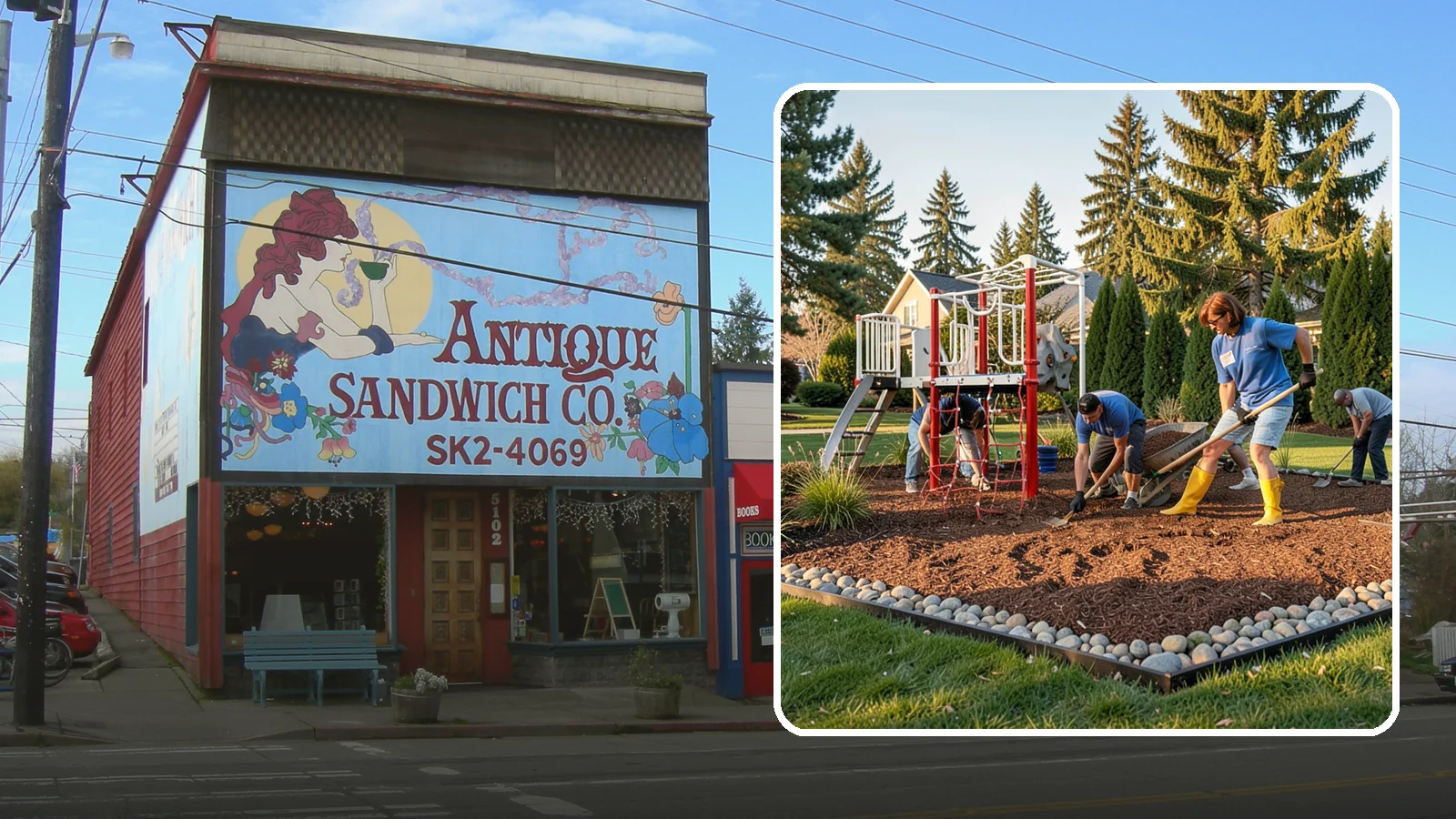 Playground Mulch Installation in Ruston, Pierce County, WA - We install certified engineered wood fiber playground mulch that cushions falls and meets safety standards for play areas.