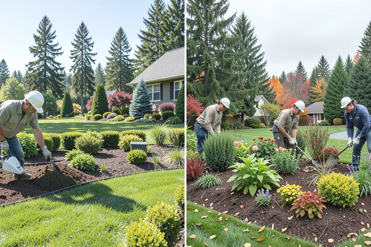 Playground Mulch Installation in Wilkeson, Pierce County, WA - Confirm equipment fall height to determine required mulch depth
