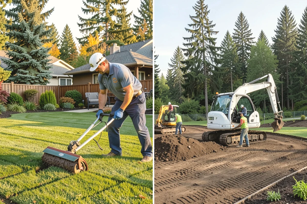 Playground Mulch Installation in Yarrow Point, King County, WA - Confirm equipment fall height to determine required mulch depth