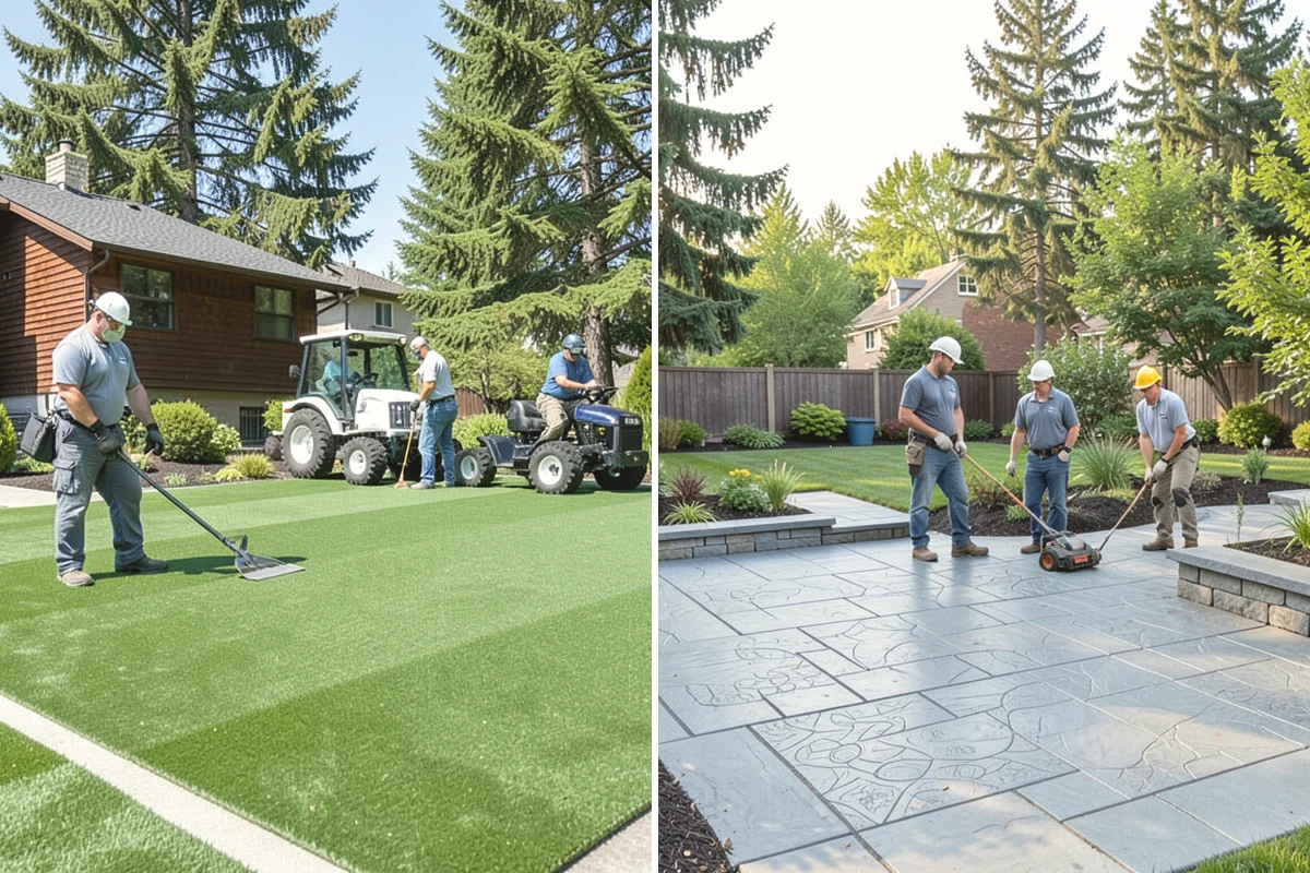 Playground Turf Installation in Anacortes, Skagit County, WA - Excavate and prep the play area