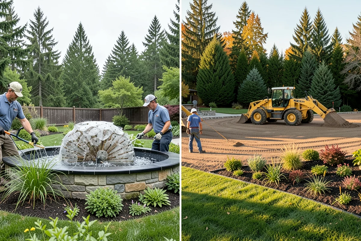 Playground Turf Installation in Arlington, Snohomish County, WA - Excavate and prep the play area