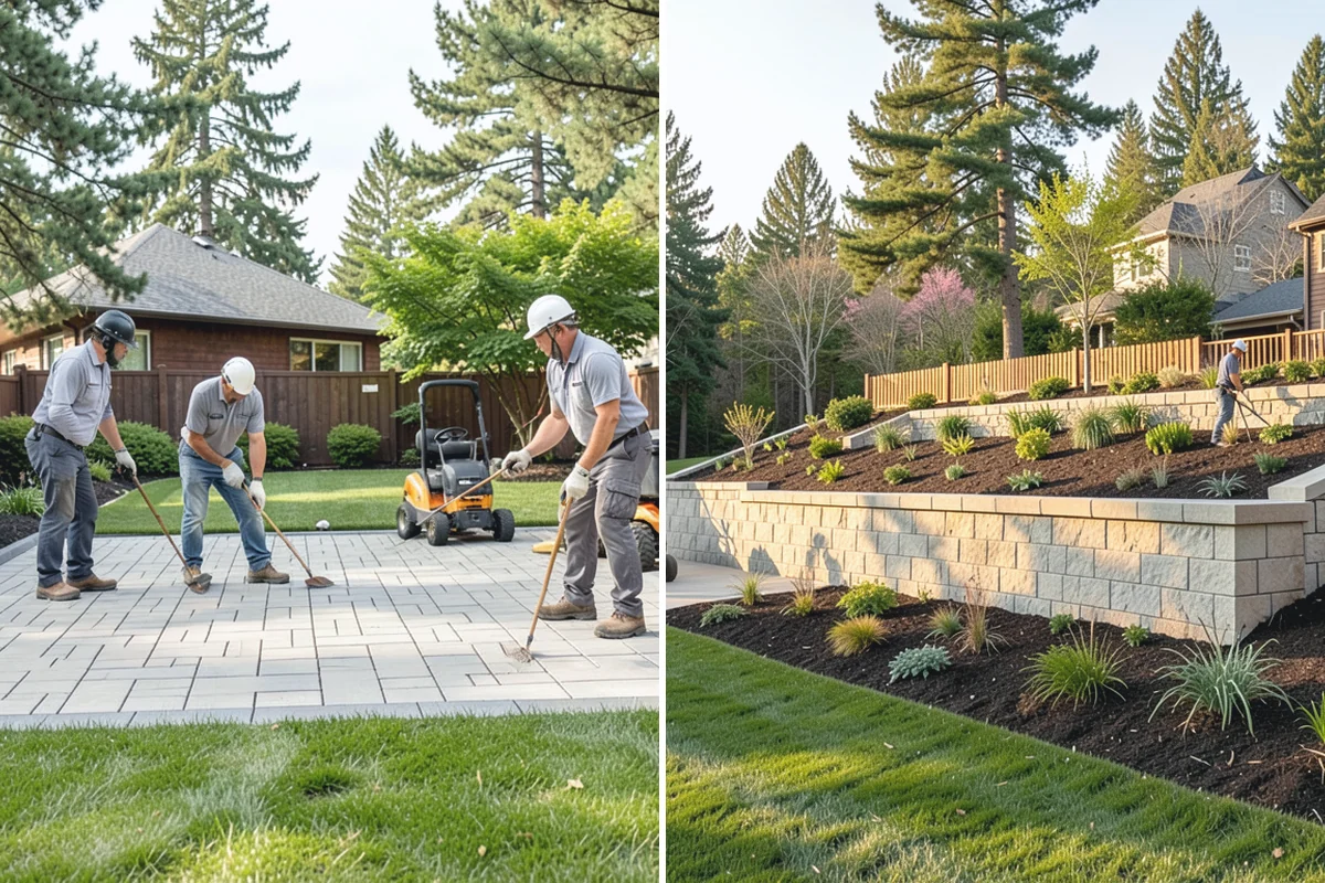 Playground Turf Installation in Auburn, King County, WA - Excavate and prep the play area