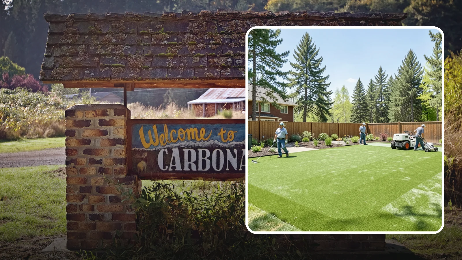 Playground Turf Installation in Carbonado, Pierce County, WA - Safe, cushioned playground turf with impact padding for a soft, clean, all-weather play surface.
